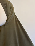 Foulard Liquid Jersey - Kaki