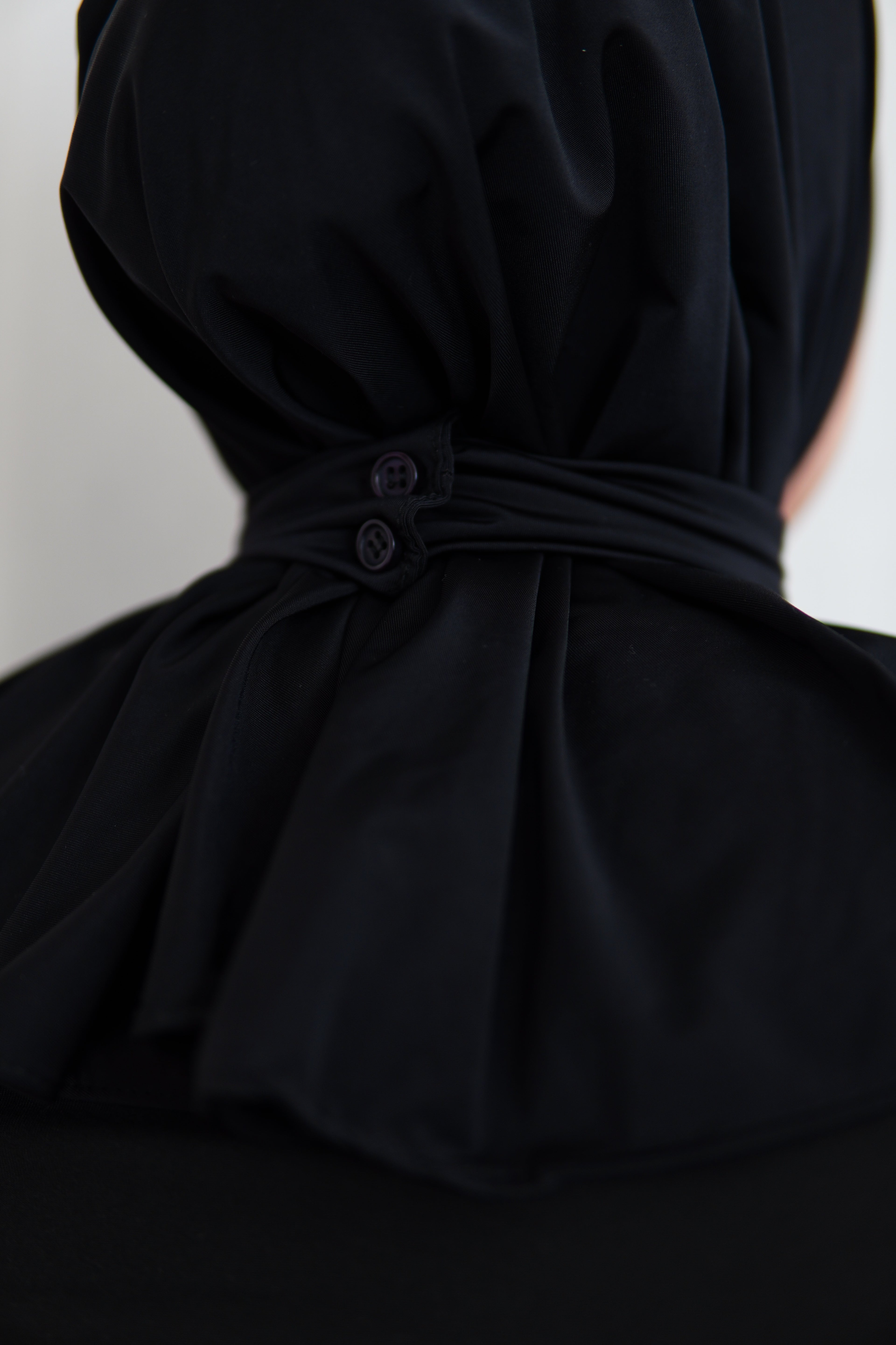 Cagoule Liquid Jersey - Noire