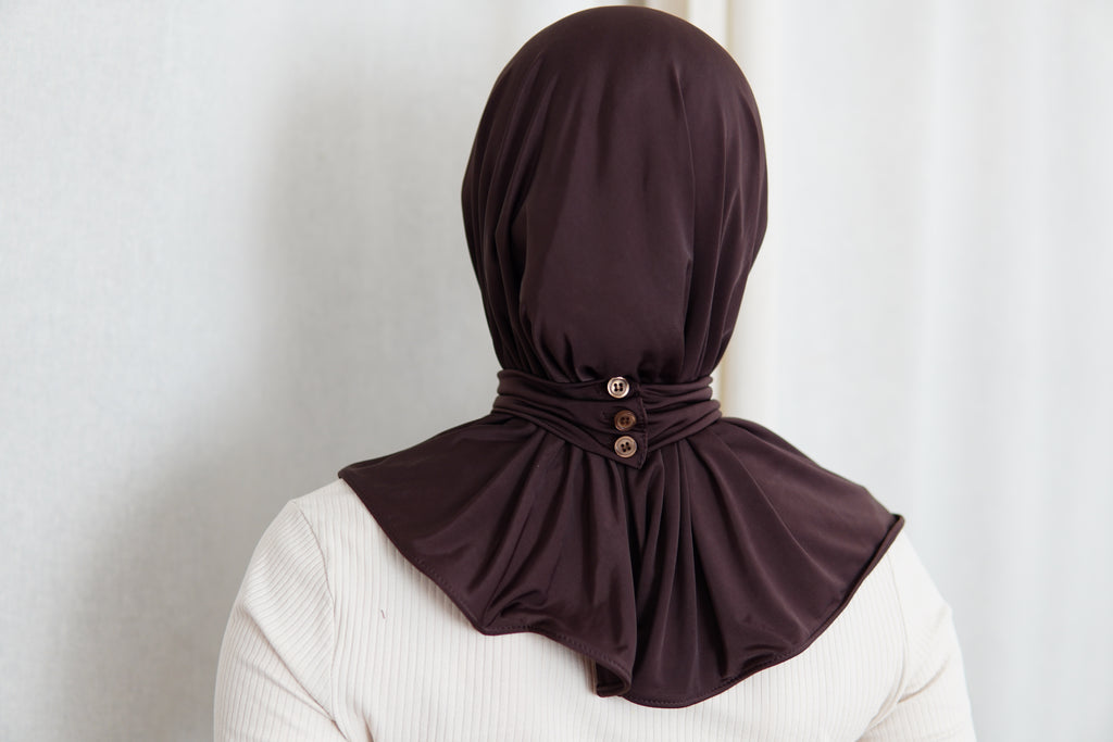Cagoule Liquid Jersey - Chocolat