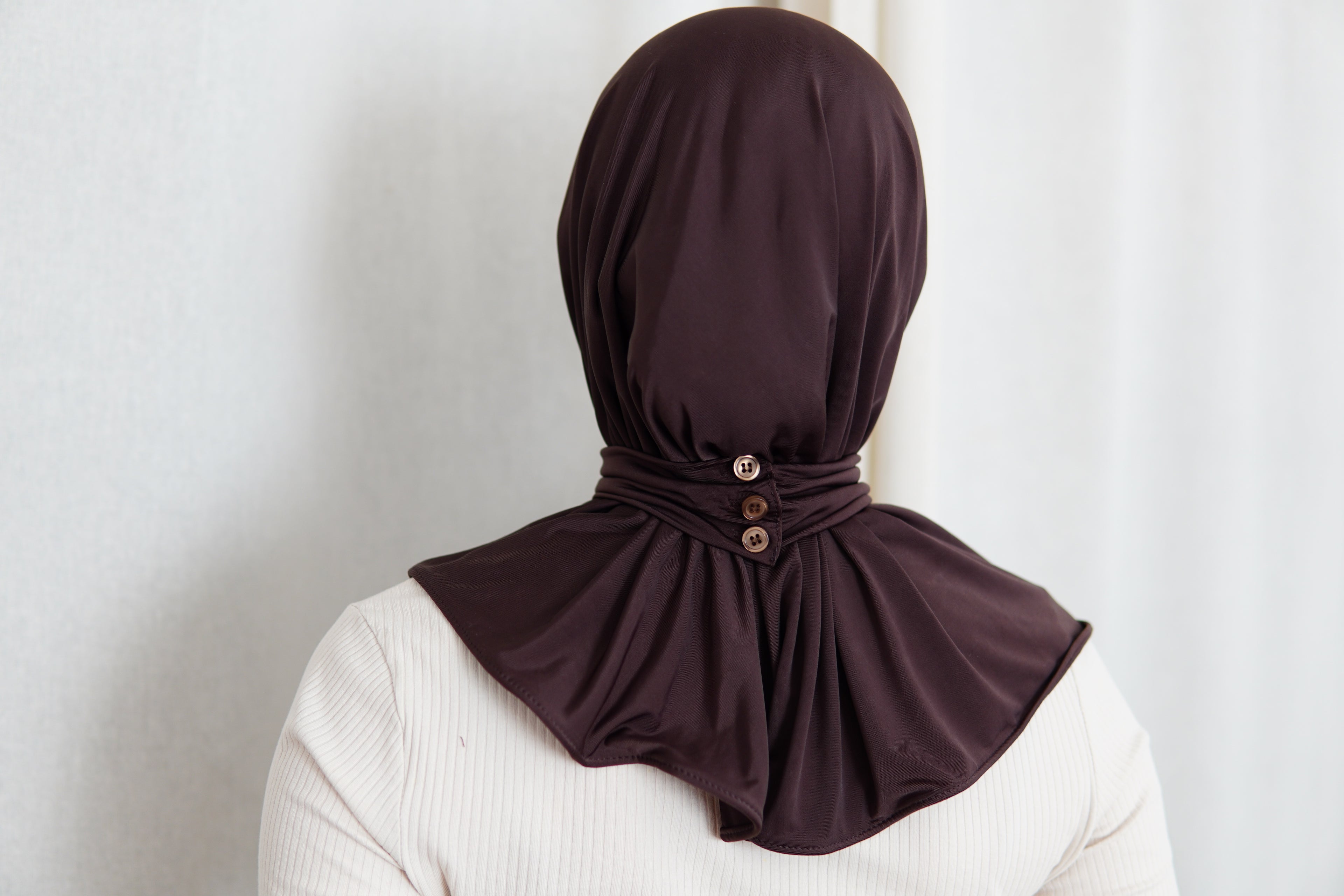 Cagoule Liquid Jersey - Chocolat