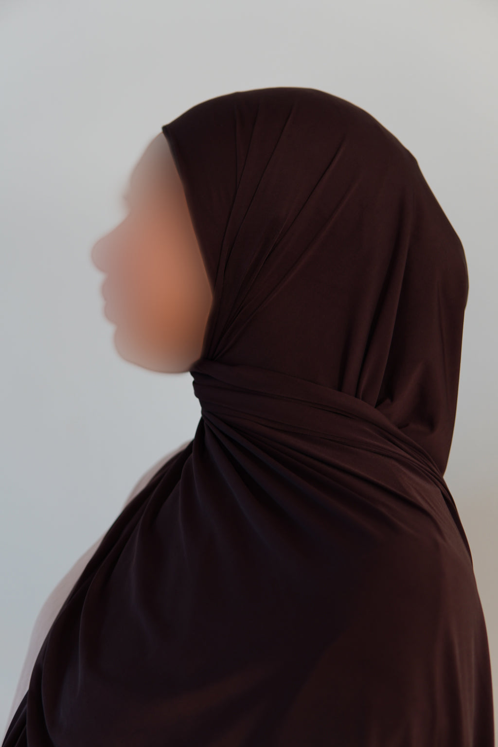 Foulard Liquid Jersey - Chocolat