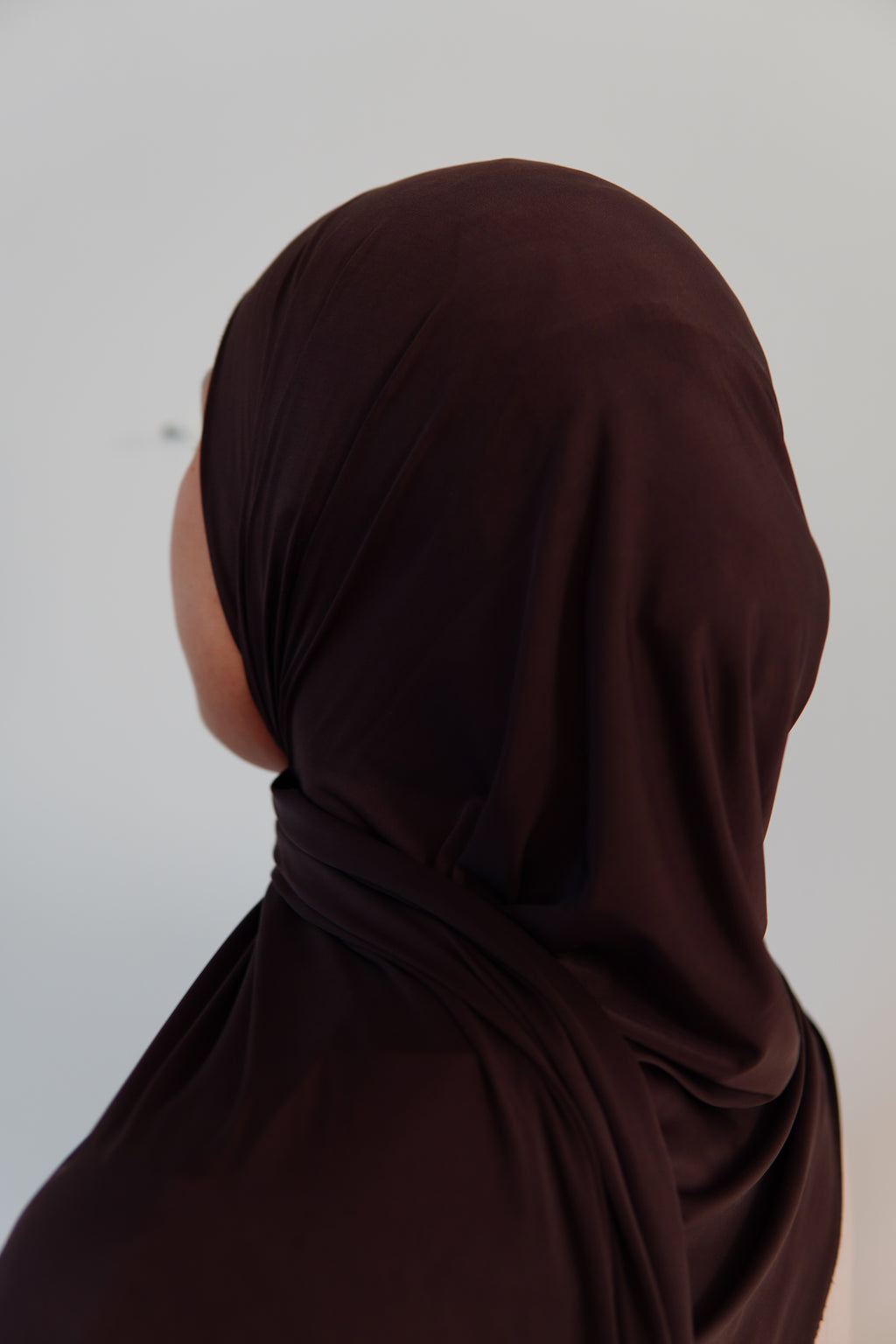 Foulard Liquid Jersey - Chocolat