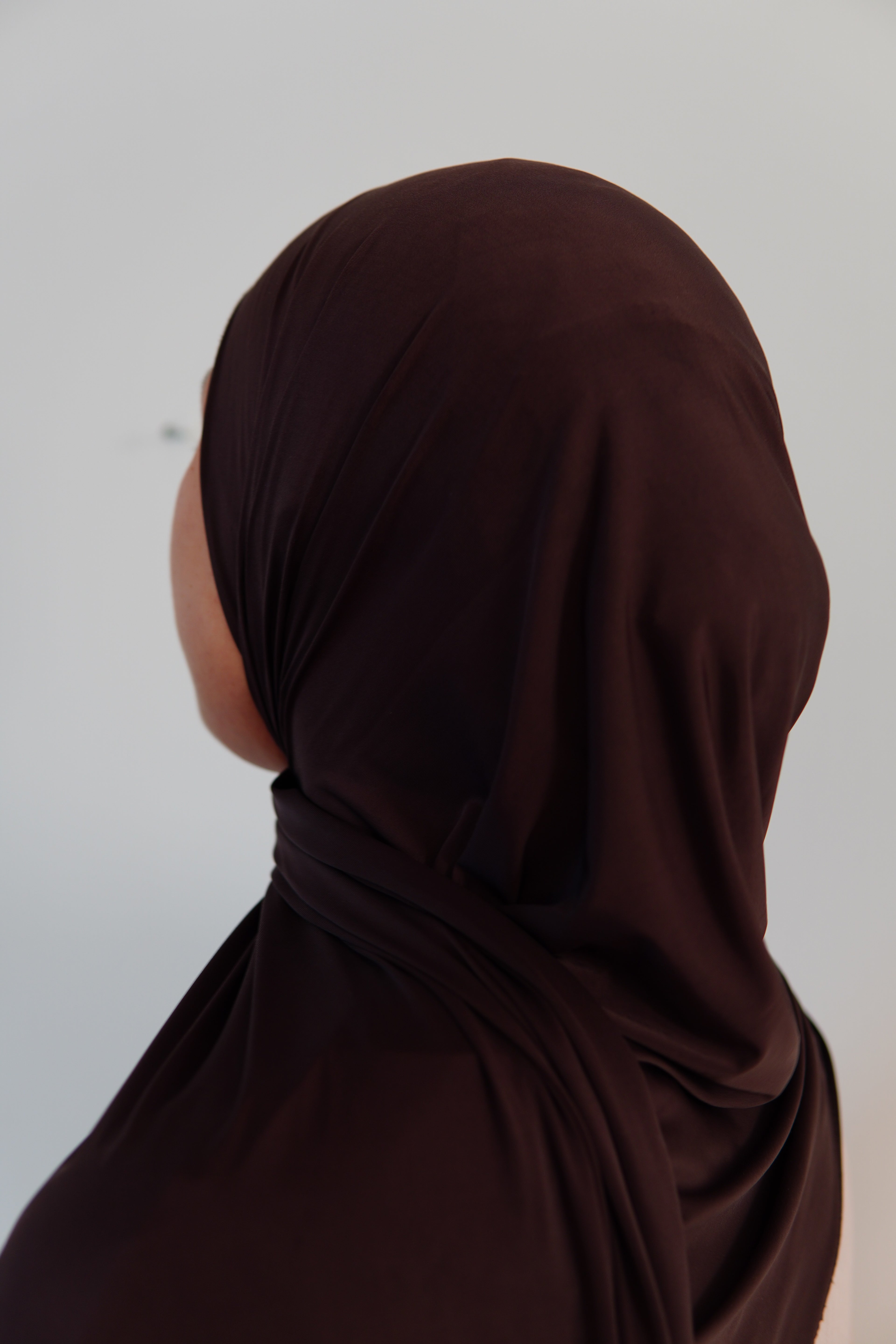 Foulard Liquid Jersey - Chocolat