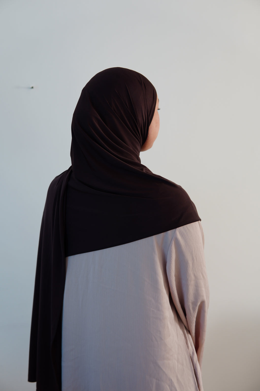 Foulard Liquid Jersey - Chocolat