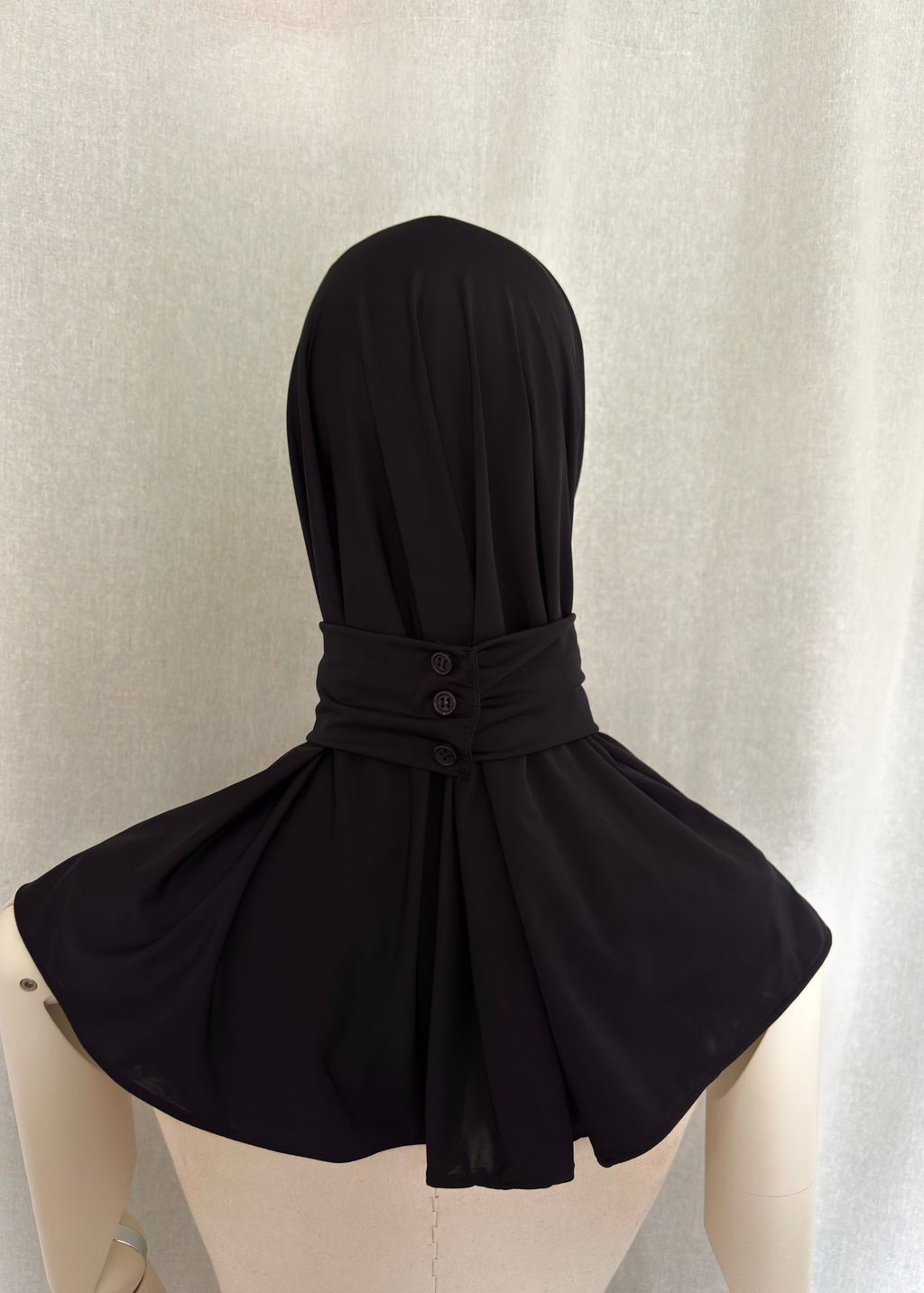 Cagoule Jersey Premium - Noire