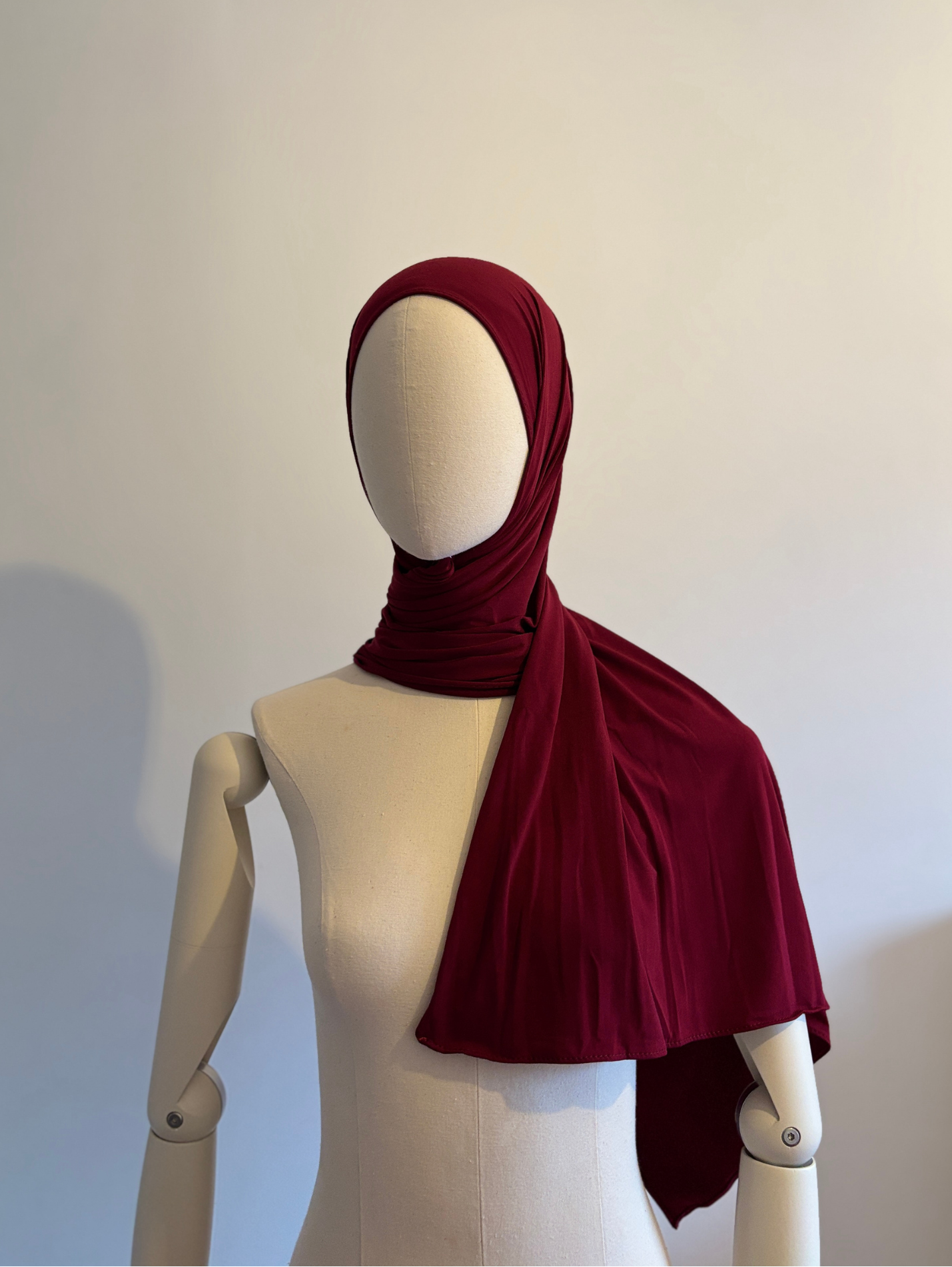 Foulard Jersey Premium - Grenat