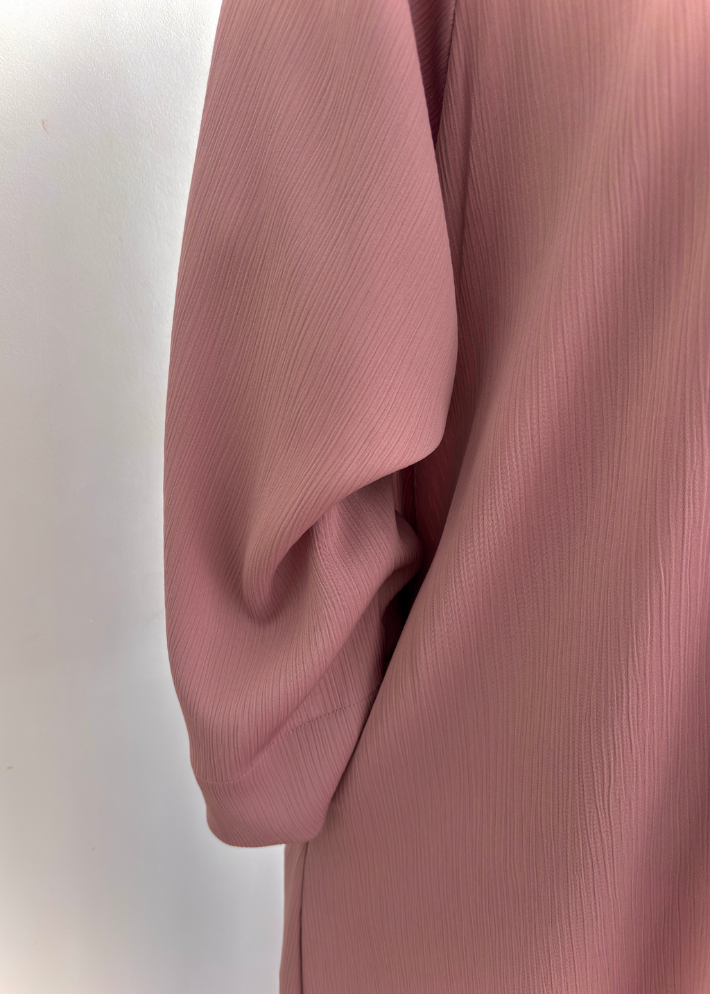 Robe à col rond Milia - Poudré