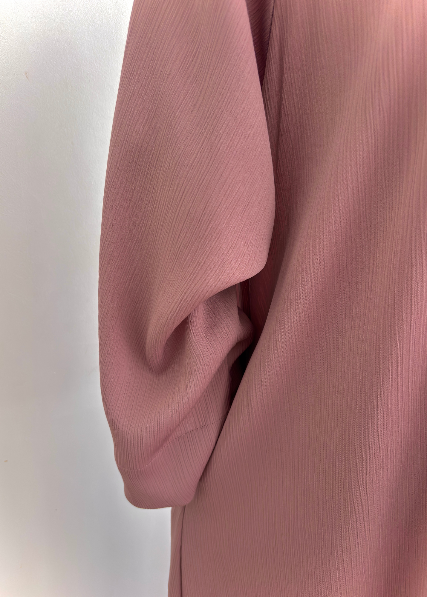 Robe à col rond Milia - Poudré