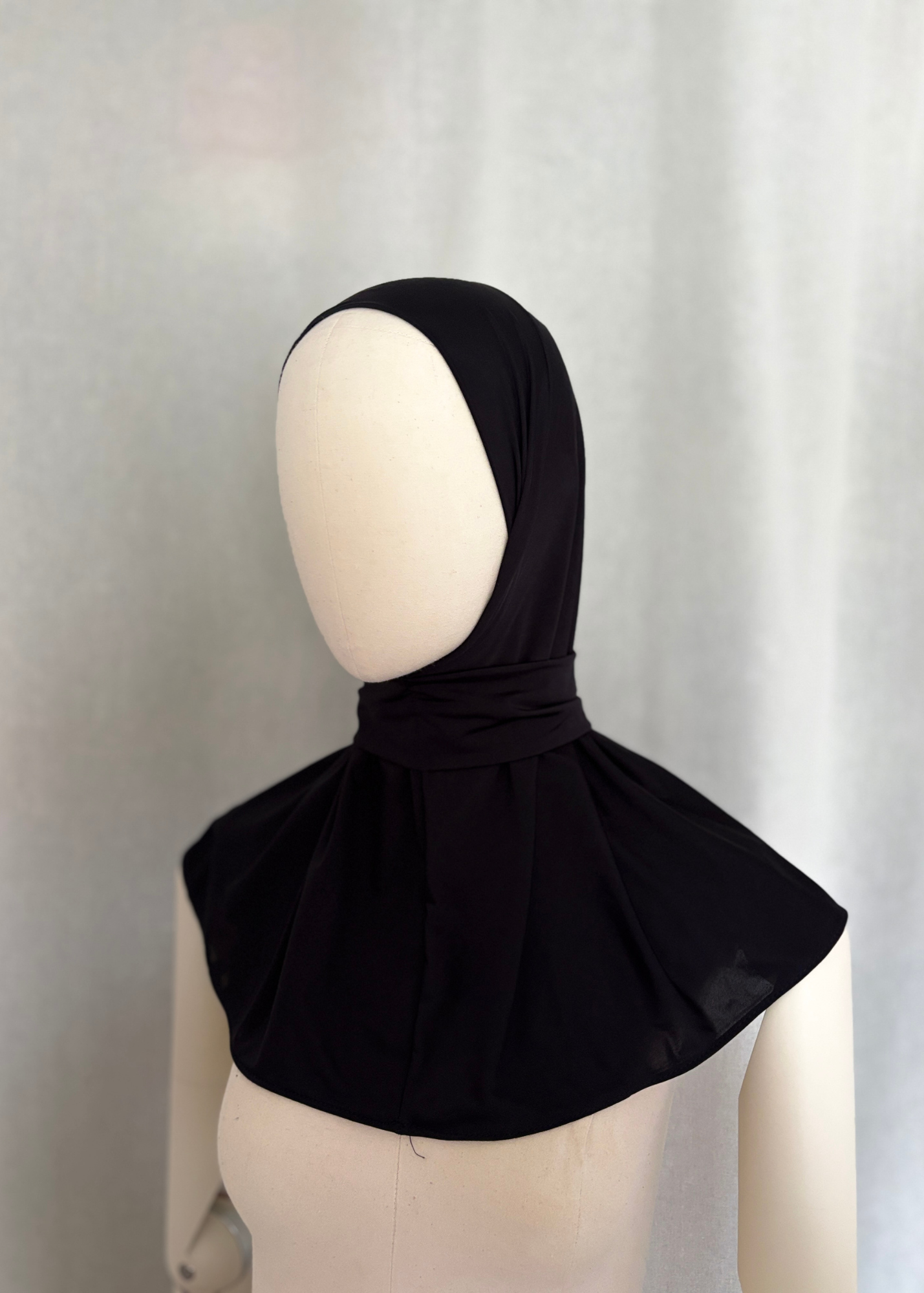 Cagoule Jersey Premium - Noire