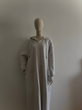 Robe à Capuche Zippée - Grise