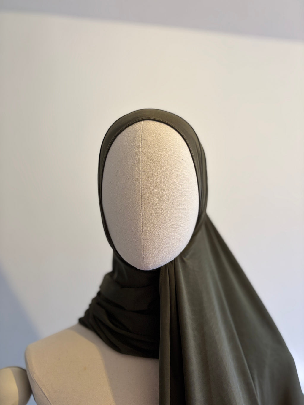 Foulard Liquid Jersey - Kaki